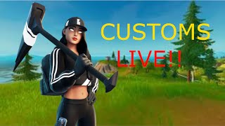 Live Fortnite Customs EU Fashion Show Hide N Seek Scrims Simon Says [upl. by Ahsiel356]