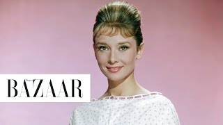 Audrey Hepburns Best Looks from the 1950s  Harpers BAZAAR [upl. by Datha]