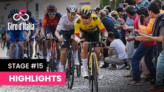 Giro dItalia 2023  Stage 15  Highlights🎥 [upl. by Oliy]