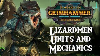 All Lizardmen Units and Mechanics in SFO Grimhammer II [upl. by Anik]