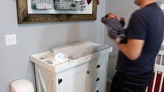 Making a Changing Table Tray  Customizable for Any Dresser  VQC [upl. by Ahtiuqal]