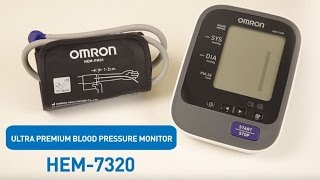 OMRON Upper Arm Blood Pressure Monitor HEM7320 [upl. by Aiehtela]