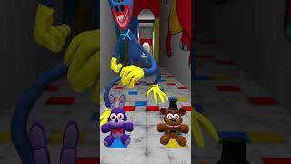 FREDDY OR BONNIE ALL SIZE HUGGY WUGGY POPPY PLAYTIME 3 CHARACTERS FNAF  PLAYHALL in Garrys Mod [upl. by Eugnimod]