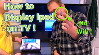 How To Display Your iPad Pro On Your Tv [upl. by Ainehs]