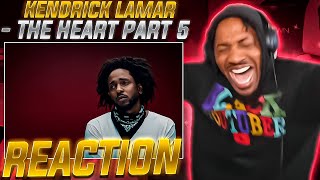 KENDRICK TOO MUCH  Kendrick Lamar  The Heart Part 5 REACTION [upl. by Ayhtak24]