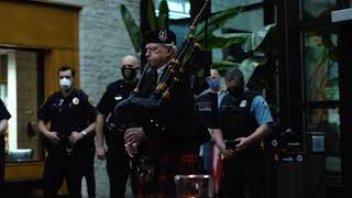 2020 National Police Week Bagpipe Tribute [upl. by Kory]