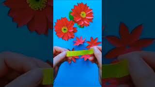 Cómo hacer flores de papel paso a paso Tutorial creativo y fácil [upl. by Dulcia]