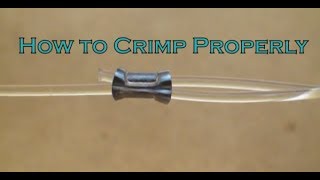 How to Properly Crimp [upl. by Timi808]