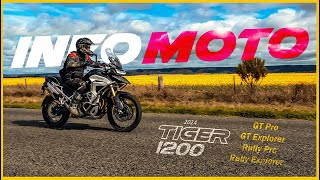 We rode the entire 2024 Triumph Tiger 1200 range  INFO MOTO [upl. by Danaher154]