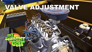 My Summer Car  Valve Adjustment [upl. by Estis]