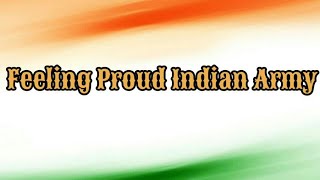 Feeling Proud Indian Army  Sumit Goswami Shanky Goswami Lyrics Video [upl. by Emlin]