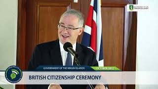 British Citizenship Ceremony 2022 [upl. by Dorreg]