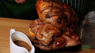 How to Cook amp Crown a Turkey [upl. by Croft]