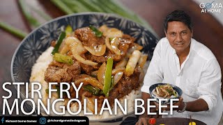 Goma At Home Stir Fry Mongolian Beef [upl. by Rabiah818]