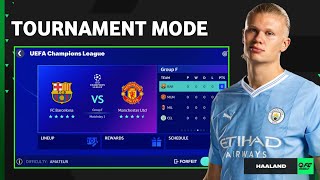 EA SPORTS FC™ MOBILE 24  UCL TOURNAMENT MODE New Update Gameplay AndroidiOS [upl. by Lenna]