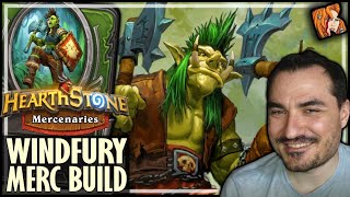 VOONE WINDFURY MERC BUILD  Hearthstone Mercenaries [upl. by Wu4]