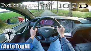 2019 Tesla Model S 100D POV Test Drive by AutoTopNL [upl. by Egduj]