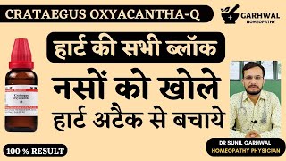 Cratagus Q Homeopathy  Cratagus Mother Tincture in Hindi  Crataegus Oxyacantha q  Cratagus q [upl. by Aitnuahs]