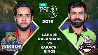 Match 5 Full Match Highlights Lahore Qalandars vs Karachi Kings  HBL PSL 4  2019 [upl. by Enelak722]