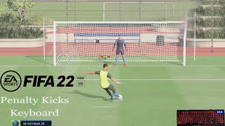 Fifa 22 PCkeyboard penalty tutorial [upl. by Negriv372]