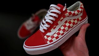 HOW TO LACE VANS OLD SKOOLS BEST WAY ON YOUTUBE [upl. by Raf]