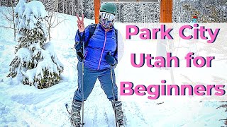 Park City Mountain Resort  Best Skiing for Beginners with Map from a local [upl. by Hanoj]