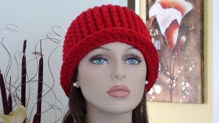 Crochet CHY Ribbed Hat [upl. by Fahy]