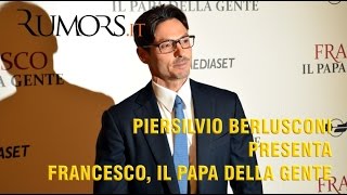 Piersilvio Berlusconi presenta la serie TV quotFrancesco il Papa della gentequot [upl. by Evol]