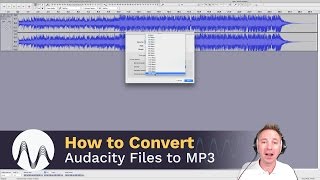 How to Convert Audacity Files to MP3 [upl. by Atilemrac937]