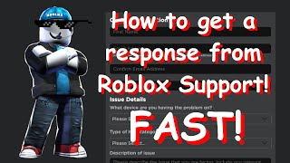 How to Get a Response from Roblox Support [upl. by Geoffrey]