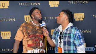 Jason Derulo Recaps His Amazing Performance At Titletown Fatherhood Nutrition  More with WIXX [upl. by Adalai]