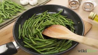 Comment Faire Des Haricots Verts Sautés [upl. by Trevethick161]