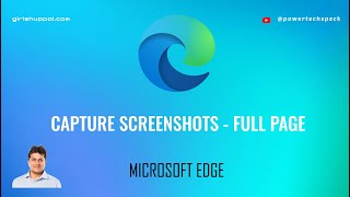 How to capture full page screenshot in Microsoft Edge [upl. by Leeland]