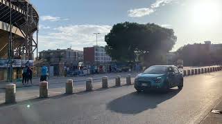 NapoliFiorentina tifosi già in fila a oltre 4 ore dal match 🏟️ [upl. by Rj]