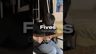 Guthrie Govan  Fives  Guitar Cover [upl. by Standing840]