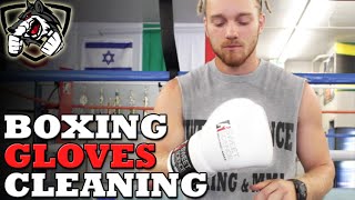 How to Clean your Boxing Gloves [upl. by Hnahk]