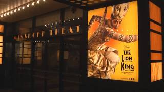 Minskoff Theatre On Broadway Home Of The Lion King [upl. by Winna]