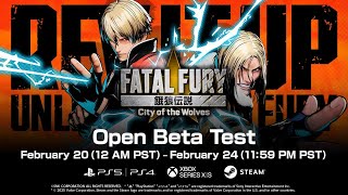 FATAL FURY COTW Open Beta Announced [upl. by Lerner]