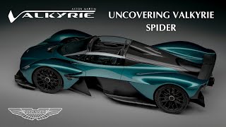 Uncovering Valkyrie Spider  Aston Martin [upl. by Syhr696]