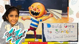 David Goes to School  Choco Kids Storytime with Saanvi [upl. by Vitale]