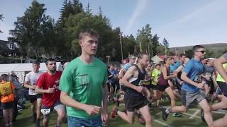 Braemar Gathering  The Hill Race  Scotland  Highland Games [upl. by Aneehsat248]