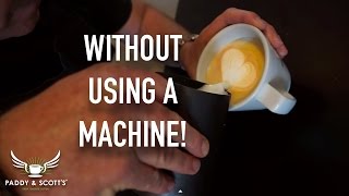 How To Make CappuccinoLatte Milk At Home [upl. by Ettedualc]