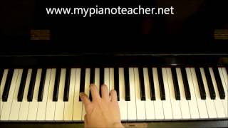 F sharp Major Scale [upl. by Atsirhcal2]