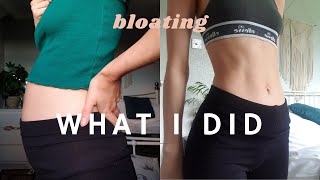 How i stopped bloating everything i changedbeing very honest [upl. by Atazroglam]