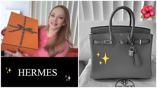 HERMES Birkin 👜 Купила сумку мечты 🥳 🎉 [upl. by Alor]