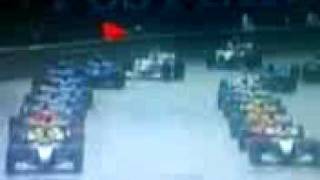 1998 Belgium Grand Prix big start crash Schumacher vs Coulthard Spa [upl. by Iras810]