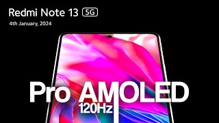 Redmi Note 13 5G  120 Hz Pro AMOLED Display [upl. by Novrej]