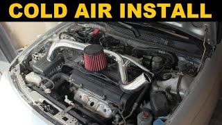 Cold Air Intake Install  Project Integra [upl. by Brigette]