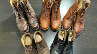 Crockett And Jones Boots  My Top Five Favorite [upl. by Mathia]