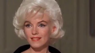 MARILYN MONROE ONLY  Sweet Valentine  Her Last movie scenes in COLOR [upl. by Annaoi]